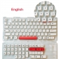 104+22 Pink Lady PBT Dye-subbed XDA Keycap Set for Mechanical Keyboard English / Thai / Japanese / Russian / Arabic / French / German / Spanish